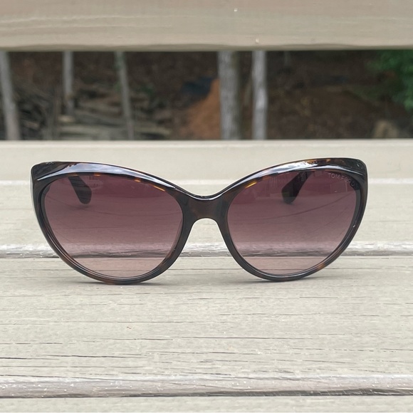 Tom Ford Martina Tortoise Cat Eye Sunglasses - Picture 4 of 16
